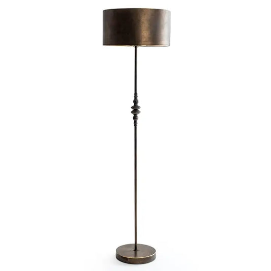 Industrial Metal Franklin Floor Lamp - 151cm