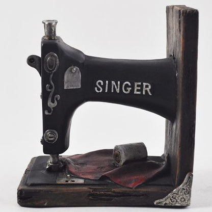 Singer Sewing Machine Bookends - 14cm