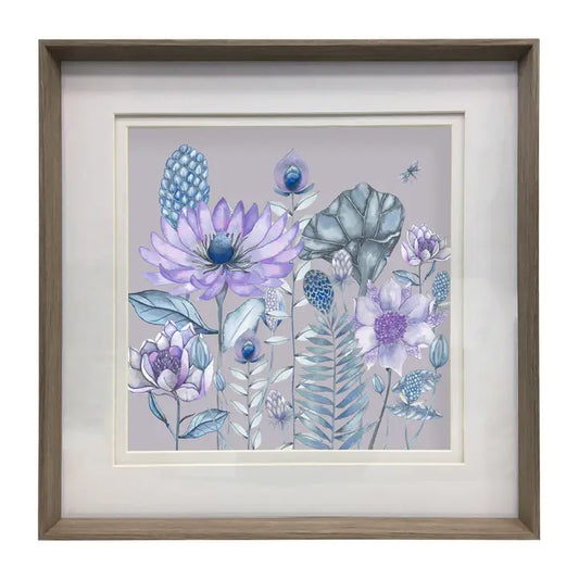 Nesidora Framed Print Nut - 81x81cm