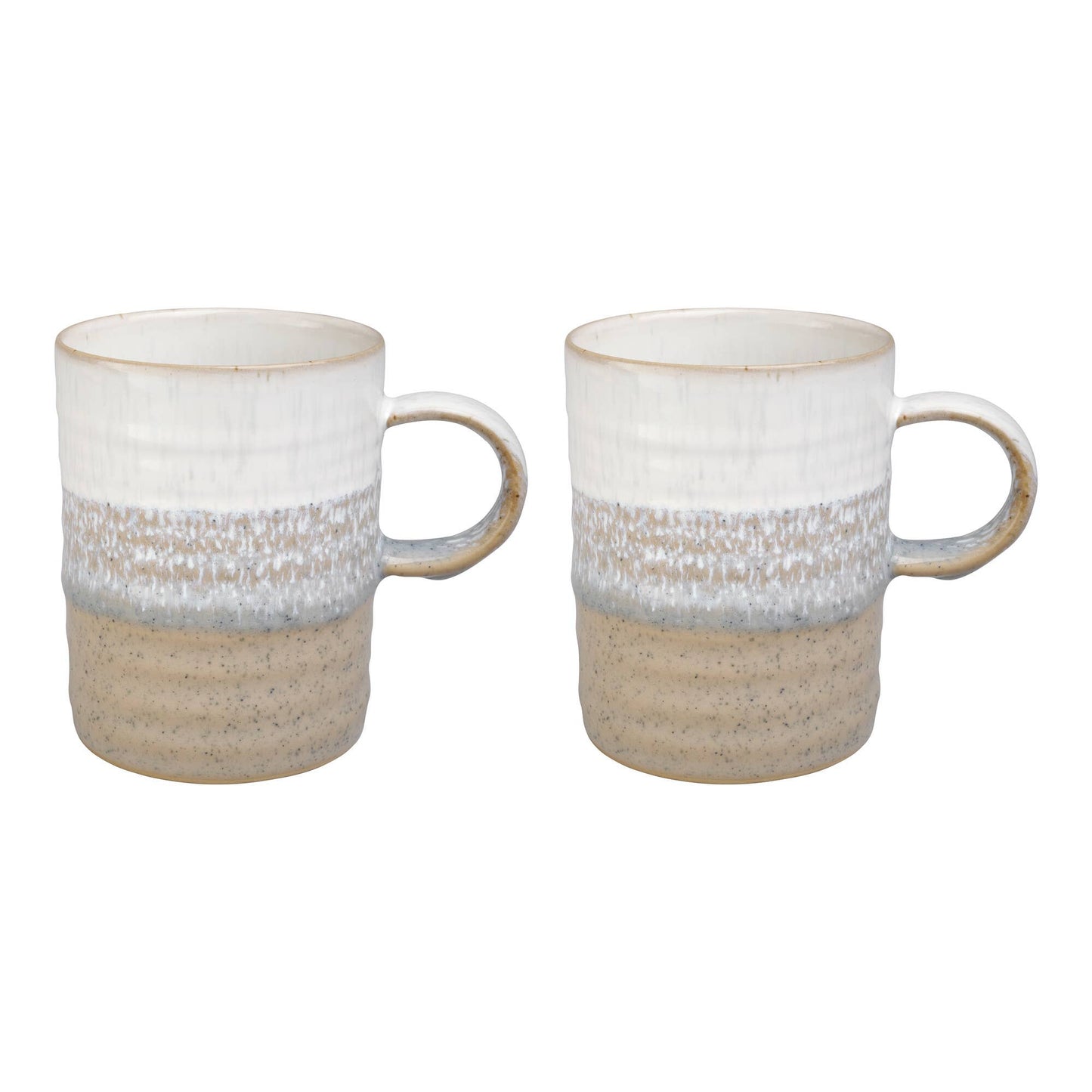 DENBY STONEWARE KILN SET OF 2 MUGS - 410ml