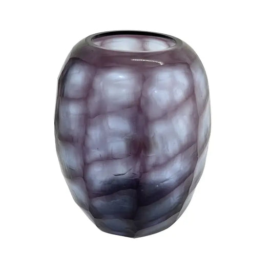 Kimono Violet Glass Vase - 31.1cm