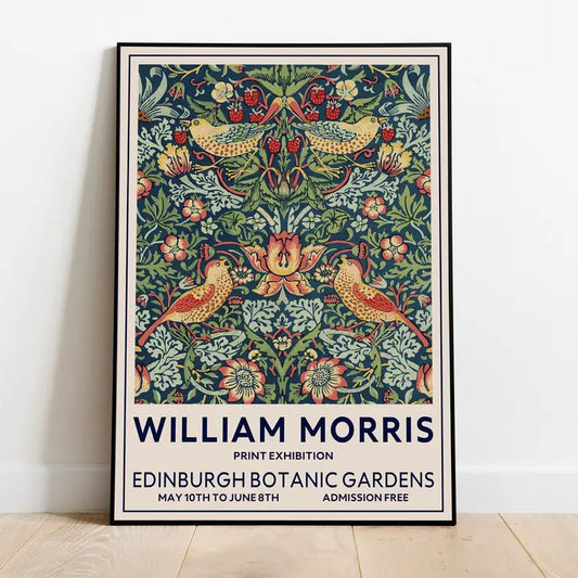 William Morris Giclée Art Print, Edinburgh Botanic Bird