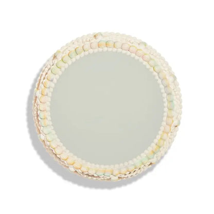 Decorative Piped Iced Cake Wall Mirror - 55cm