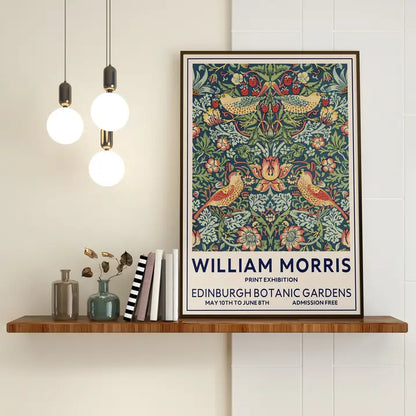 William Morris Giclée Art Print, Edinburgh Botanic Bird