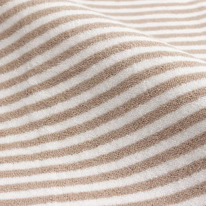 Hebden Striped Hand Towel Natural - 100% Cotton