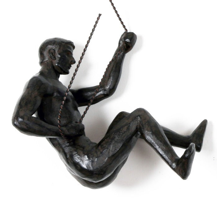 Abseiling Man Looking Down Ornament -59cm