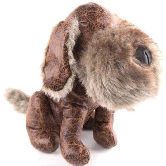 Faux Leather Dog Door Stop - 27cm