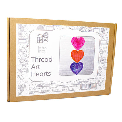 Introductory Thread Art Kit - Heart Thread Art Kit