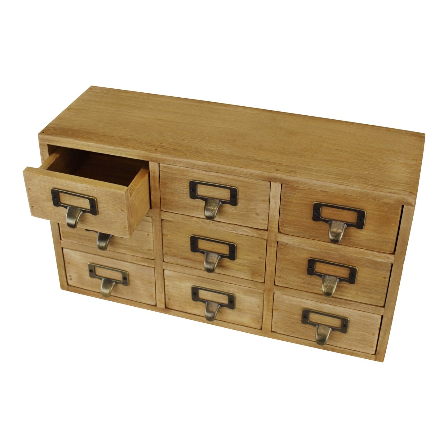 9 Drawer Triple Level Small Storage Unit, 36cm