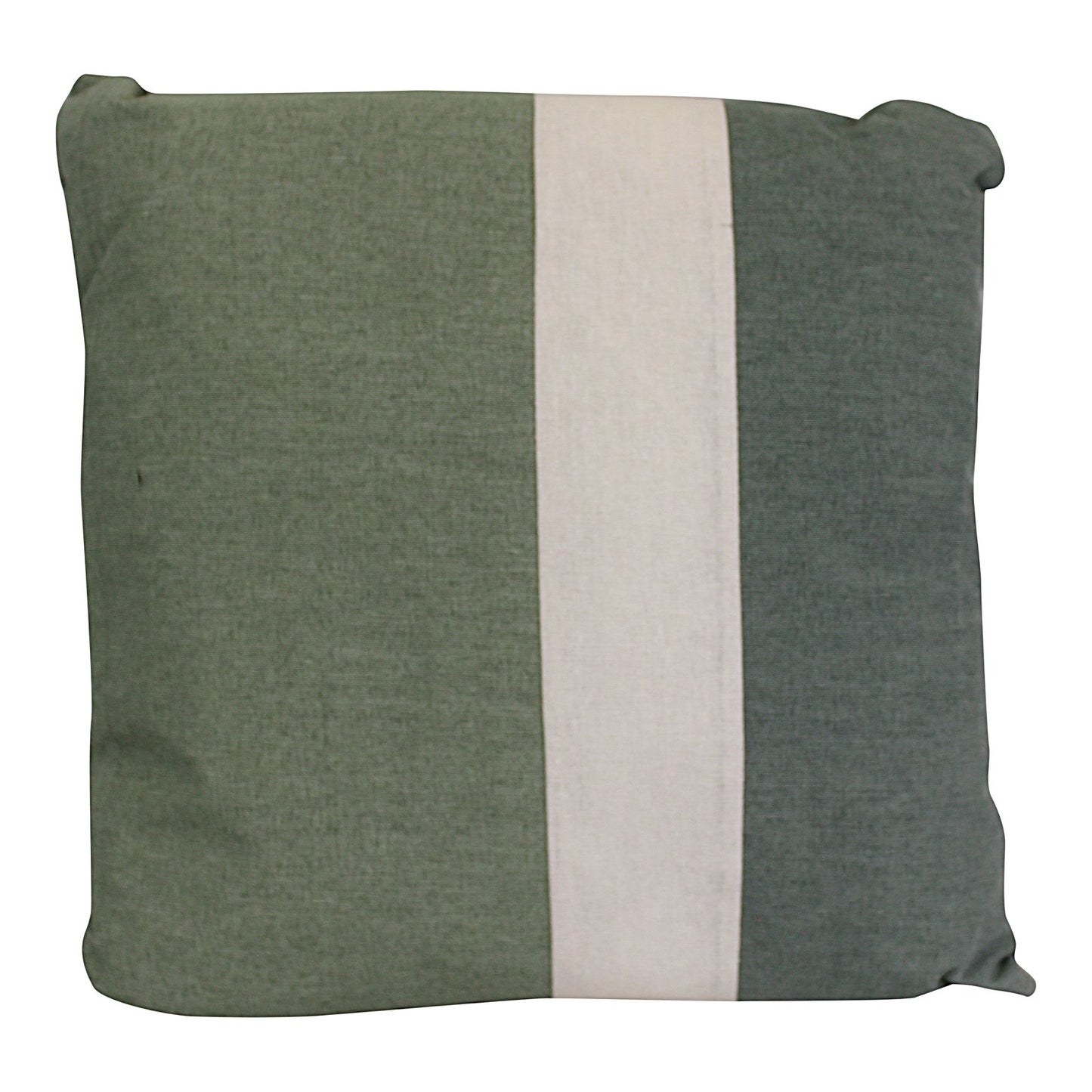Panel Green Square Cushion - 36cm