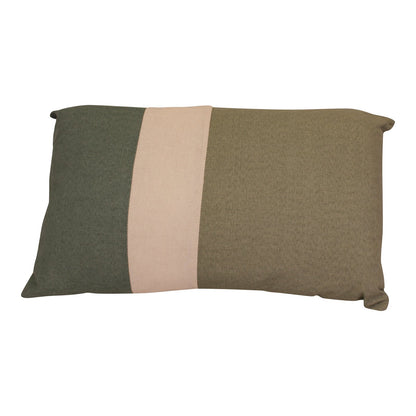 Panel Green Rectangular Cushion - 45cm