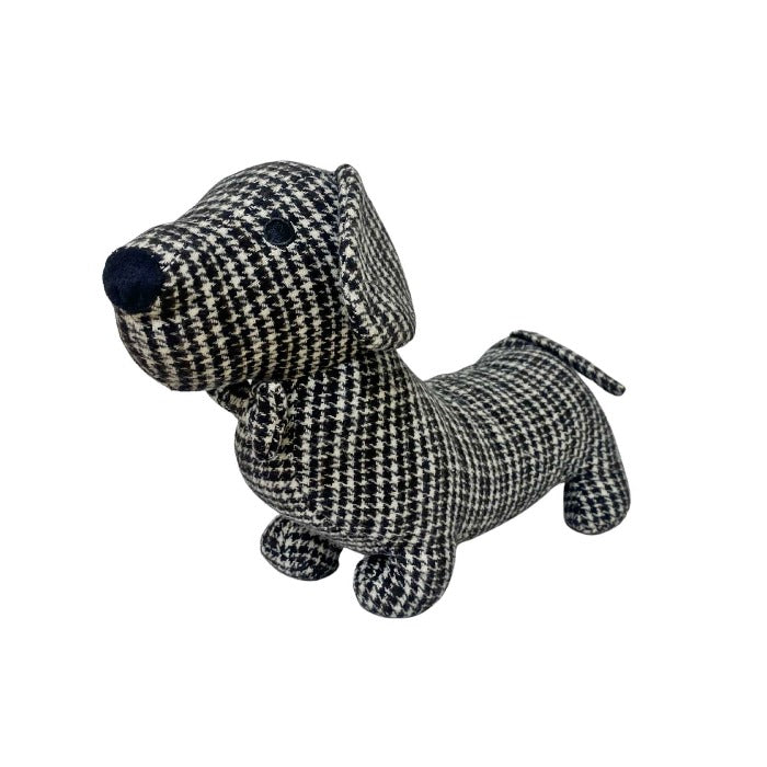 Grey Dachshund Doorstop - 32cm