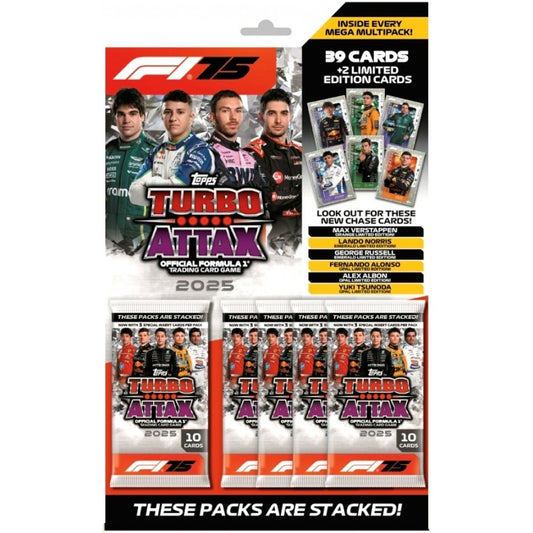 Turbo Attax 2025 Multipack - F1 Turbo Attax