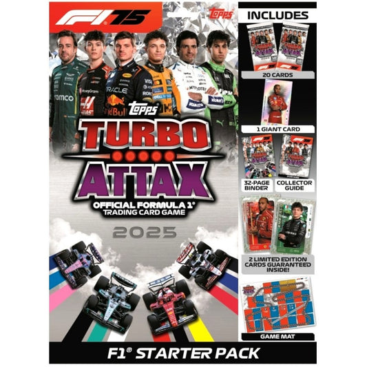 Turbo Attax 2025 Starter Pack - F1 Turbo Attax