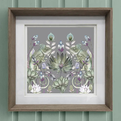 Oswai Framed Print Nut - 47x47cm