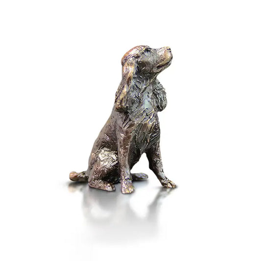 Butler & Peach Miniature Bronze Spaniel - 3.5cm