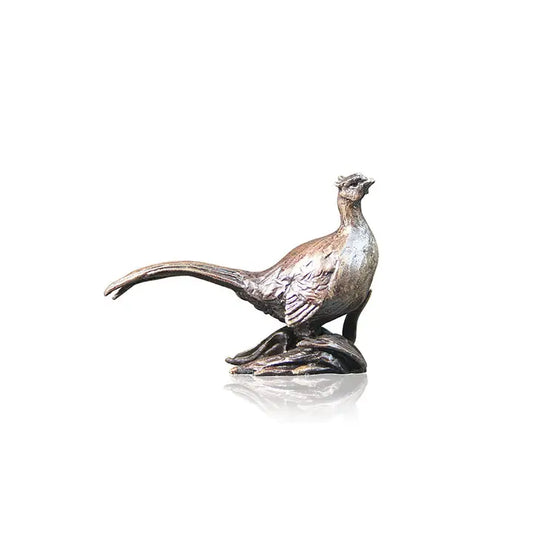 Butler & Peach Miniature Bronze Pheasant - 4cm