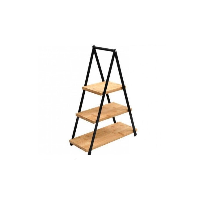 3 Tier Bamboo Stand - 53cm