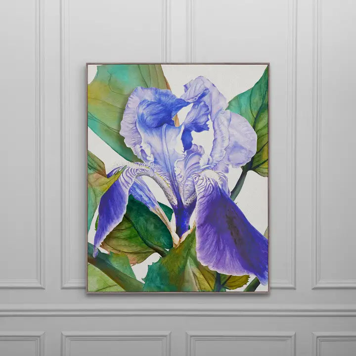 Darwen Framed Canvas Stone - 141x112cm