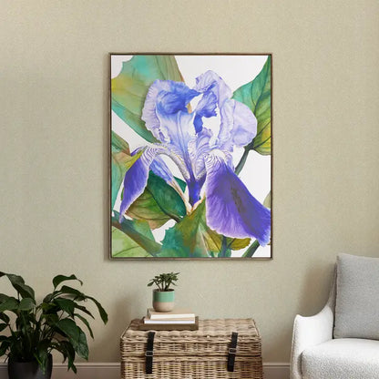 Darwen Framed Canvas Stone - 141x112cm
