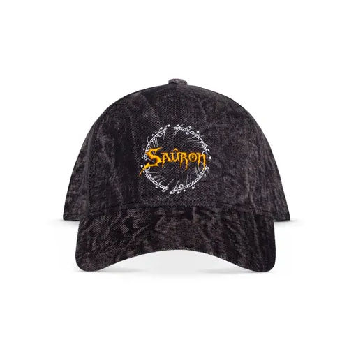 Lord of the Rings - Mens Acid Wash Sauron Adjustable Cap