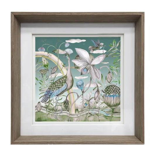 Luan Framed Print Nut - 81x81cm