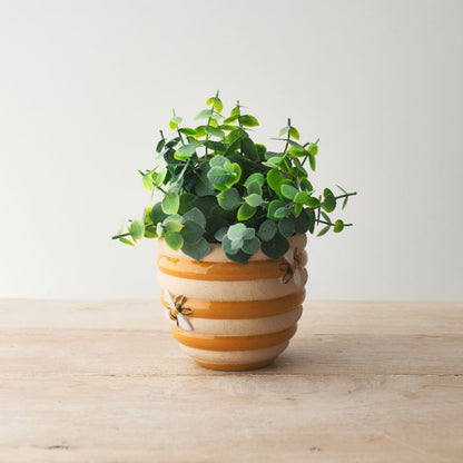 Ceramic Beehive Planter - 15.5cm