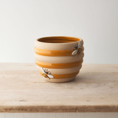 Ceramic Beehive Planter - 12cm