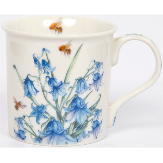 Ceramic Bee-tanical Bluebells Mug - 10cm