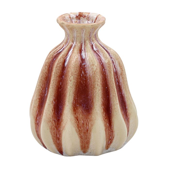 Ceramic Lava Vase - 12.5cm