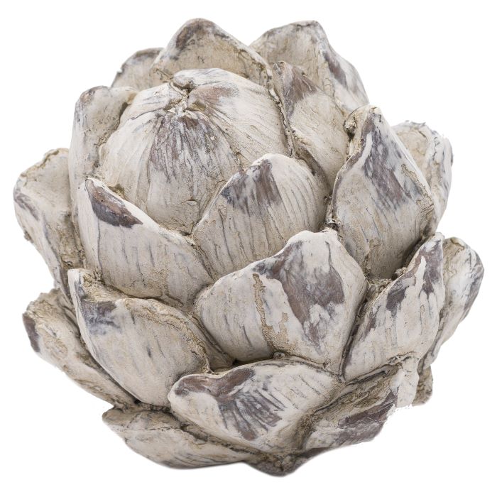 Ceramic Rustic Artichoke Ornament - 11cm