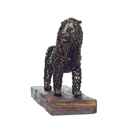 Urban Steel Lion - 32cm