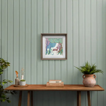 Willow Woods Framed Print Nut - 47x47cm