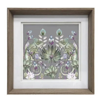 Oswai Framed Print Nut - 47x47cm