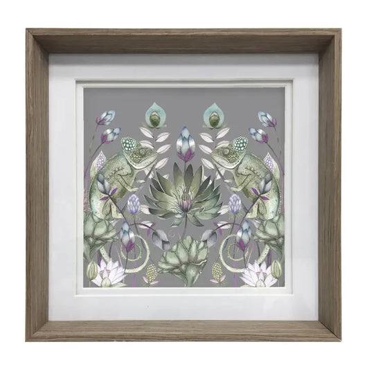 Oswai Framed Print Nut - 47x47cm