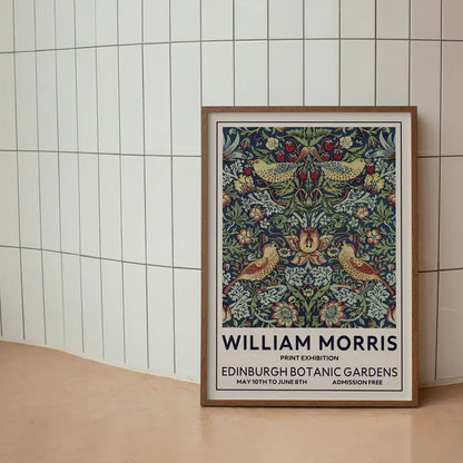 William Morris Giclée Art Print, Edinburgh Botanic Bird