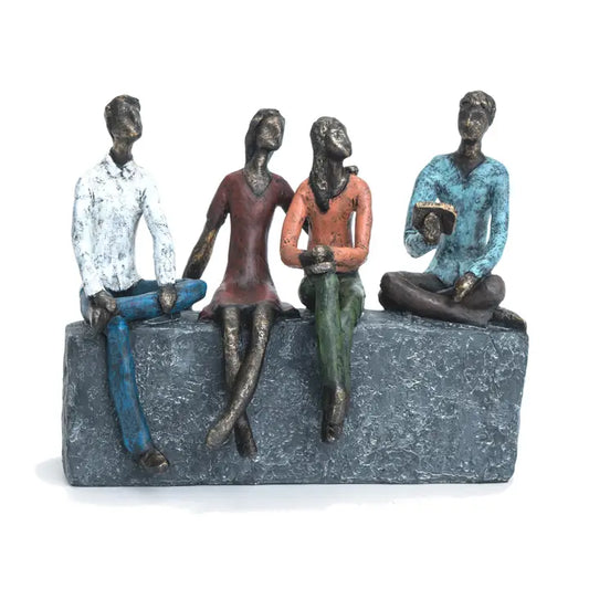 "Just Good Friends" Sculpture - 25cm