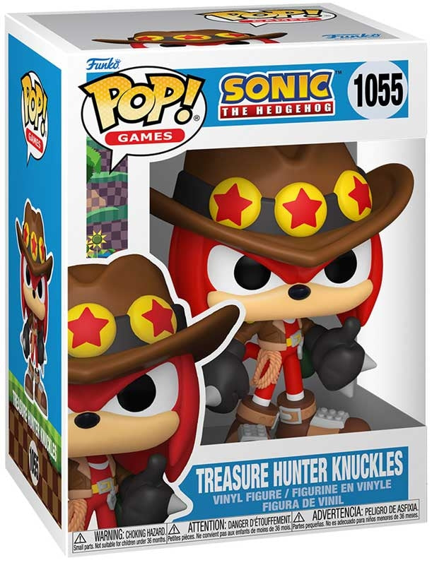 Treasure Hunter Knuckles Funko POP - Sonic Funko POP 1055