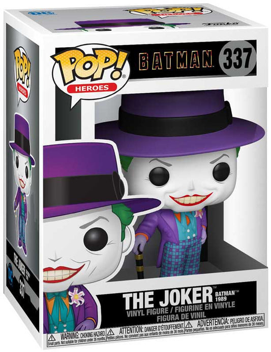 The Joker: Batman 1989 Funko POP - DC Funko POP 337