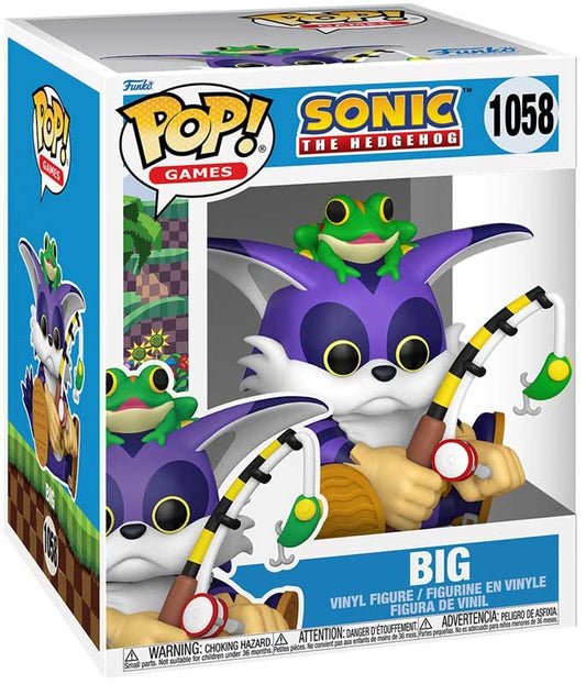Big The Cat W/ Froggy Funko POP - Sonic Funko POP 1058
