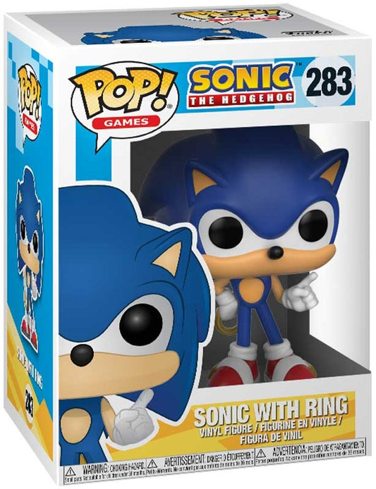 Sonic W/ Ring Funko POP - Sonic Funko POP 283