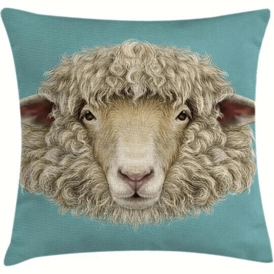 Sheep Cushion Cover 18"