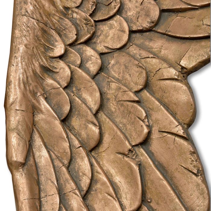 Large Golden Angel Wings - 104cm