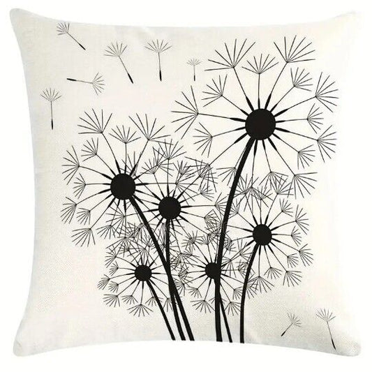 Dandelion Cushion Cover 18" Linen