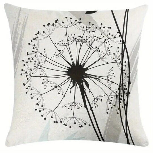 Dandelion Cushion Cover 18" Linen