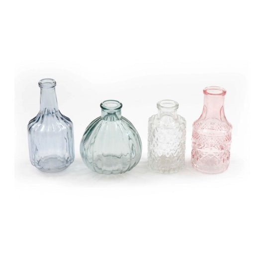 Posy Pastel Bud Vases - Set of 4