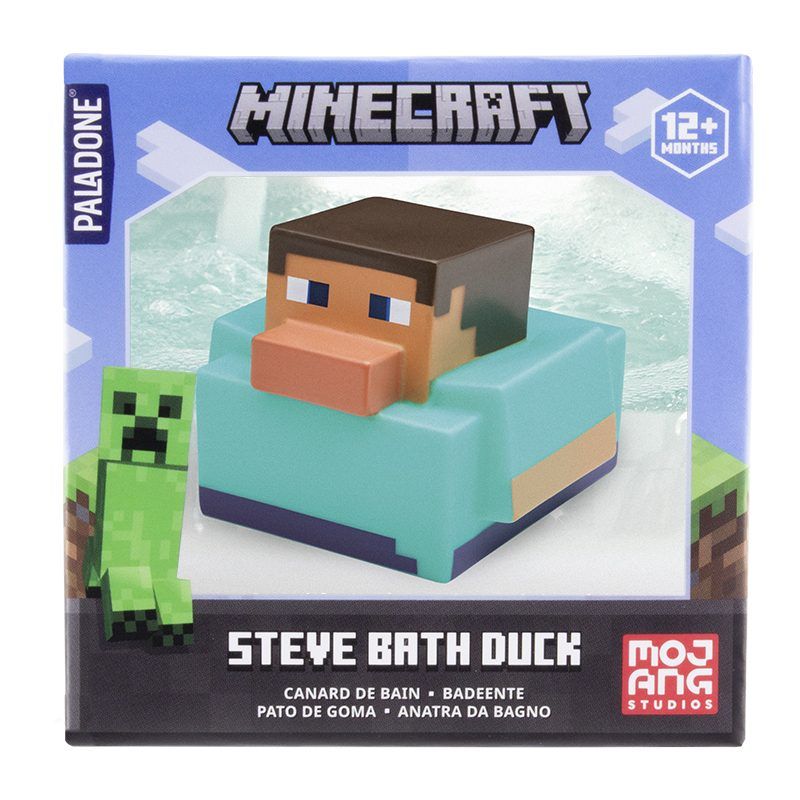 Minecraft Steve Bath Duck