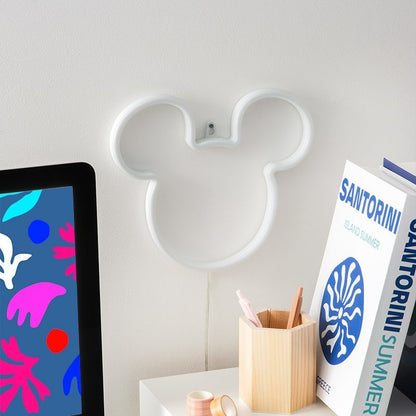 Mickey Mouse LED Neon Light/Nightlight - 21.8cm