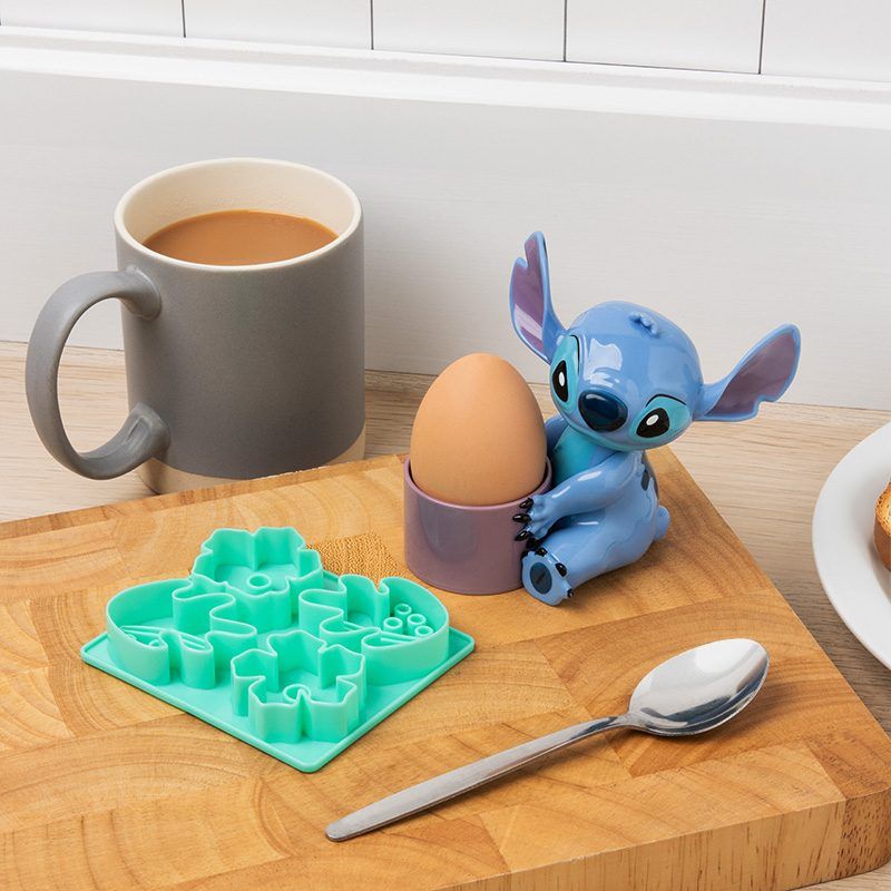 Stitch Egg Cup & Toast Cutter Set