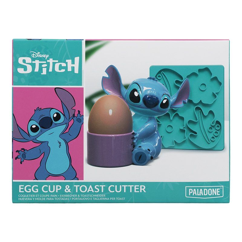 Stitch Egg Cup & Toast Cutter Set